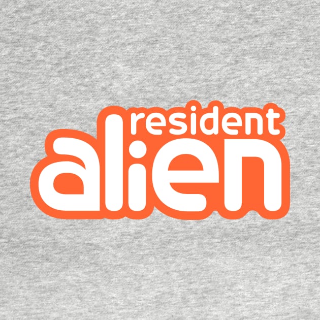 Resident Alien Logo by Vault Emporium